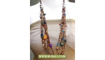 Fashion Beads Necklaces with Shells Nuget